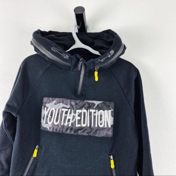 Zara Hooded Plush Youth Edition Sweatshirt - Picture 8 of 13